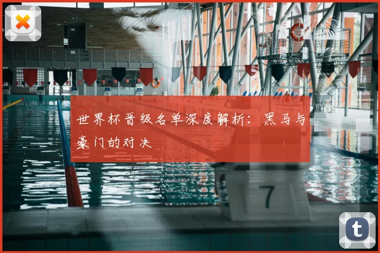 世界杯晋级名单深度解析:黑马与豪门的对决
