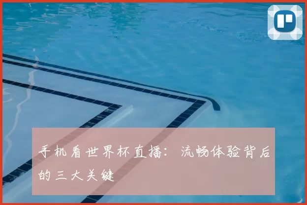 手机看世界杯直播:流畅体验背后的三大关键