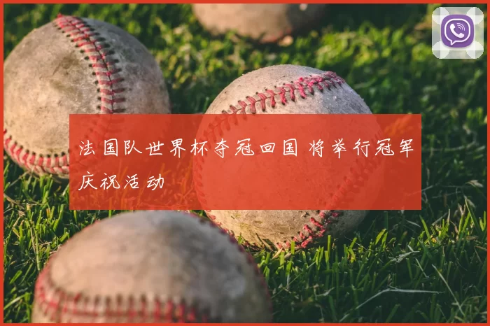 法国队世界杯夺冠回国 将举行冠军庆祝活动
